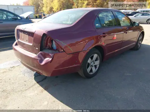 3FAHP07Z36R200176 — 2006 Ford Fusion, фото 5 с аукциона IAAI, Задняя часть