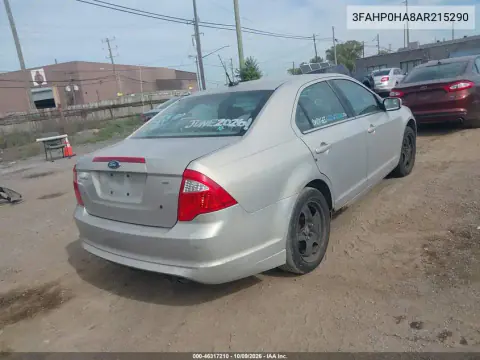 2010 Ford Fusion Se VIN 3FAHP0HA8AR215290 фото 4