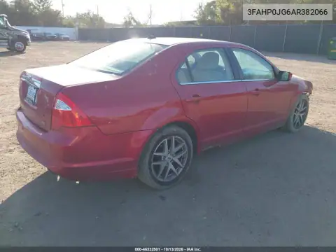 3FAHP0JG6AR382066 — 2010 Ford Fusion, фото 5 с аукциона IAAI, Передняя часть