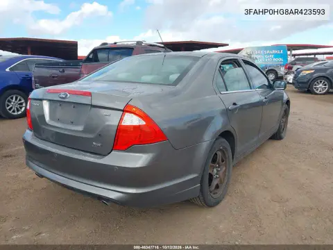 2010 Ford Fusion Se VIN 3FAHP0HG8AR423593 фото 4