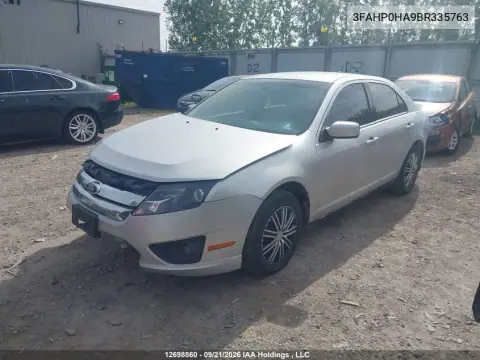 2011 Ford Fusion Se VIN 3FAHP0HA9BR335763 фото 3