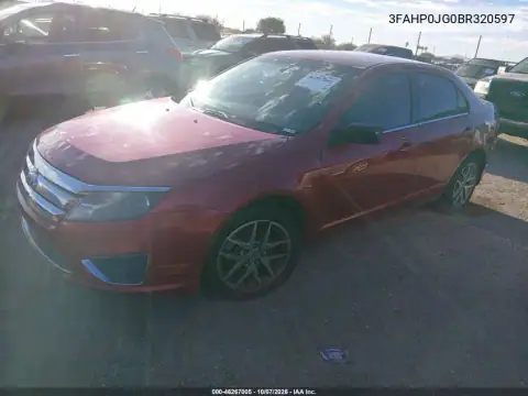 3FAHP0JG0BR320597 — 2011 Ford Fusion, фото 3 с аукциона IAAI 22.10.2026, Естественный износ