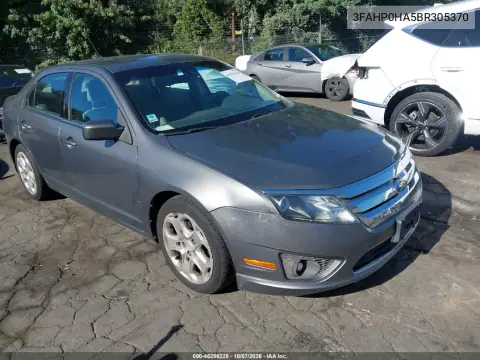 3FAHP0HA5BR305370 — 2011 Ford Fusion, Естественный износ, фото до ремонта