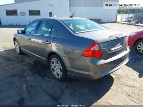 2011 Ford Fusion Se VIN 3FAHP0HA5BR305370 фото 4