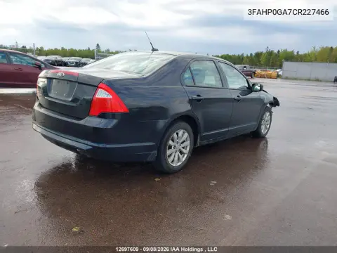 2012 Ford Fusion S VIN 3FAHP0GA7CR227466 фото 5