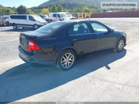 2012 Ford Fusion Sel VIN 3FAHP0CG3CR330586 фото 5