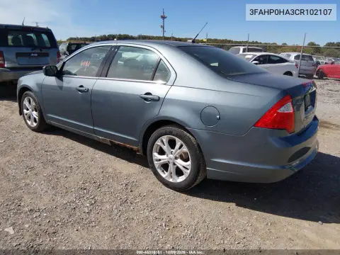 2012 Ford Fusion Se VIN 3FAHP0HA3CR102107 фото 4