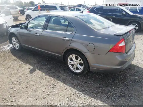 3FAHP0HA2CR156465 — 2012 Ford Fusion, фото 4 с аукциона IAAI, Передняя часть
