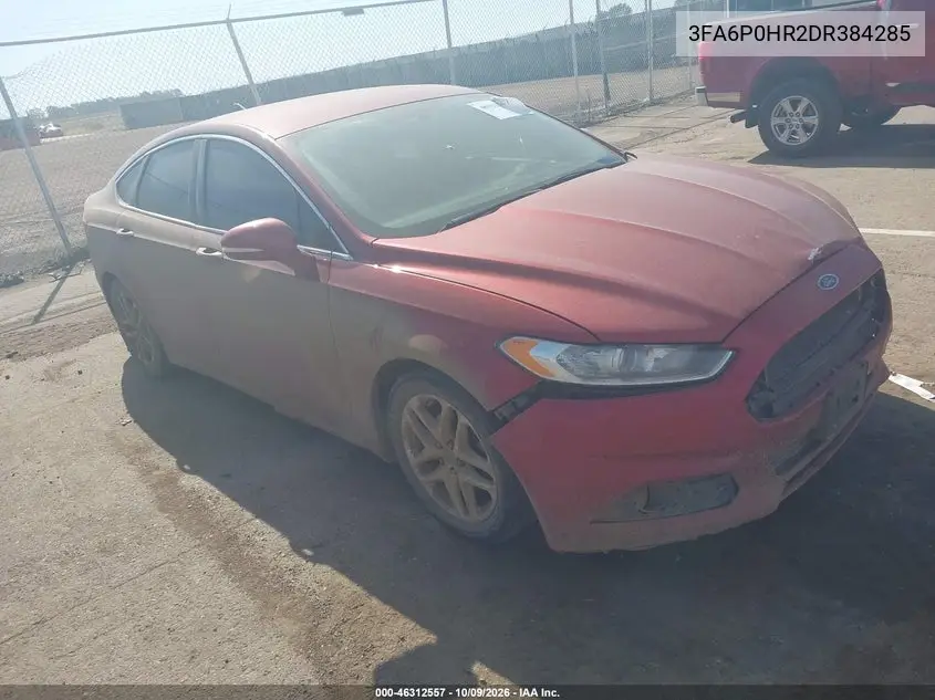 2013 Ford Fusion Se VIN 3FA6P0HR2DR384285 фото 2