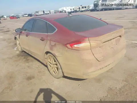 2013 Ford Fusion Se VIN 3FA6P0HR2DR384285 фото 4