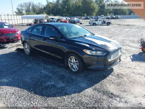 3FA6P0HR3DR120900 — 2013 Ford Fusion, Задняя часть, фото до ремонта