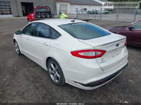 2013 Ford Fusion Se VIN 3FA6P0HR4DR121828 фото 4