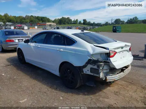 2013 Ford Fusion Se VIN 3FA6P0HR4DR243086 фото 4