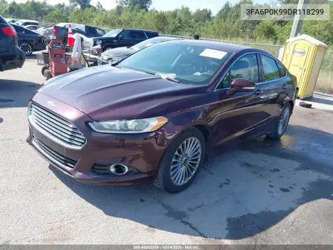 3FA6P0K99DR118299 — 2013 Ford Fusion, фото 3 с аукциона IAAI, Задняя часть слева