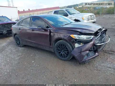 3FA6P0HR3DR111985 — 2013 Ford Fusion, фото 2 с аукциона IAAI, Передняя часть