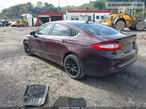 3FA6P0HR3DR111985 — 2013 Ford Fusion, фото 4 с аукциона IAAI, Передняя часть