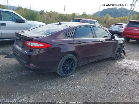 3FA6P0HR3DR111985 — 2013 Ford Fusion, фото 5 с аукциона IAAI, Передняя часть