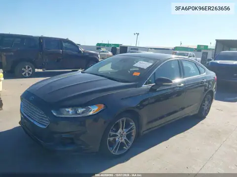 2014 Ford Fusion Titanium VIN 3FA6P0K96ER263656 фото 2