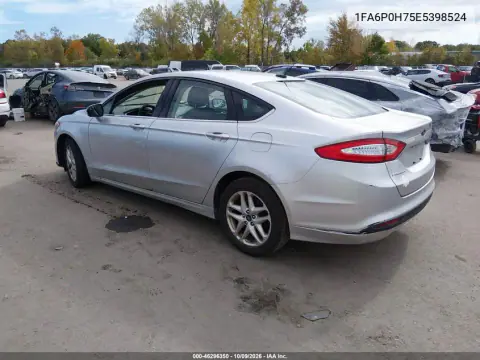 2014 Ford Fusion Se VIN 1FA6P0H75E5398524 фото 3