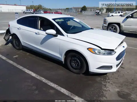 1FA6P0G76E5379997 — 2014 Ford Fusion, Задняя часть, фото до ремонта