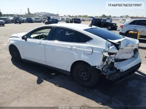 2014 Ford Fusion S VIN 1FA6P0G76E5379997 фото 3