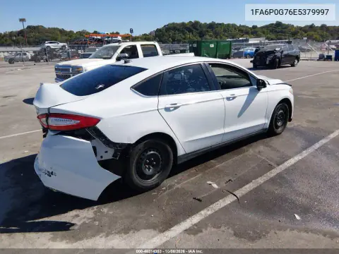 2014 Ford Fusion S VIN 1FA6P0G76E5379997 фото 4