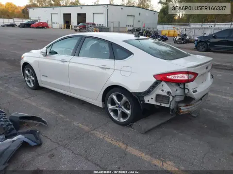 2014 Ford Fusion Hybrid Se VIN 3FA6P0LU5ER166337 фото 4