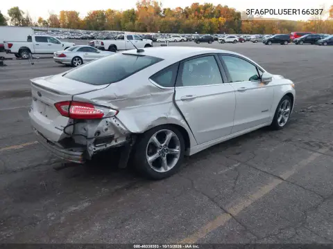 2014 Ford Fusion Hybrid Se VIN 3FA6P0LU5ER166337 фото 5