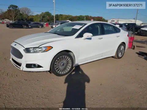 3FA6P0K93ER137271 — 2014 Ford Fusion, фото 2 с аукциона IAAI, Механические повреждения