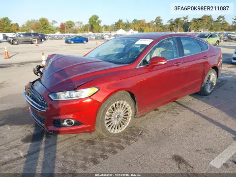 3FA6P0K98ER211087 — 2014 Ford Fusion, фото 3 с аукциона IAAI, Левый бок