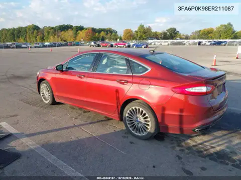 3FA6P0K98ER211087 — 2014 Ford Fusion, фото 4 с аукциона IAAI, Левый бок