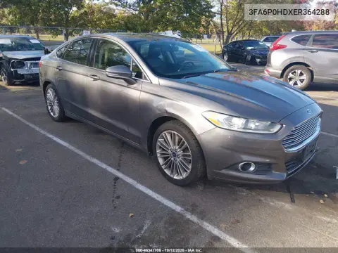 3FA6P0HDXER364288 — 2014 Ford Fusion, Сзади слева, фото до ремонта