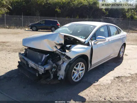 2015 Ford Fusion Se VIN 3FA6P0H76FR117362 фото 2