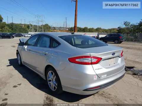 2015 Ford Fusion Se VIN 3FA6P0H76FR117362 фото 3