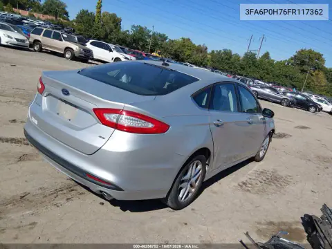 2015 Ford Fusion Se VIN 3FA6P0H76FR117362 фото 4