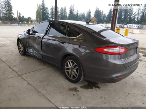 2015 Ford Fusion Se VIN 3FA6P0H79FR228987 фото 4