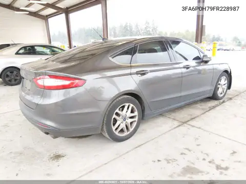 2015 Ford Fusion Se VIN 3FA6P0H79FR228987 фото 5