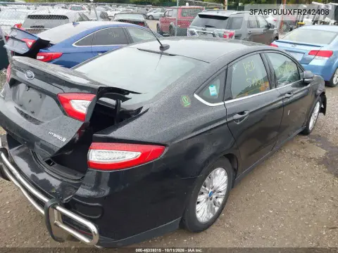 2015 Ford Fusion Hybrid S VIN 3FA6P0UUXFR242408 фото 4