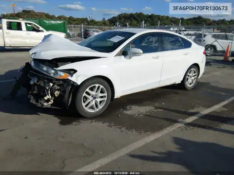 2015 Ford Fusion Se VIN 3FA6P0H70FR130673 фото 2