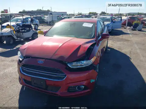 3FA6P0SU2FR308078 — 2015 Ford Fusion, фото 3 с аукциона IAAI, Задняя часть