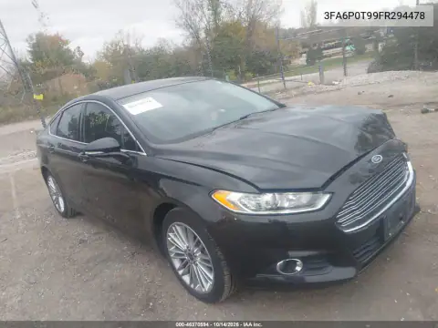 3FA6P0T99FR294478 — 2015 Ford Fusion, Передняя часть слева, фото до ремонта