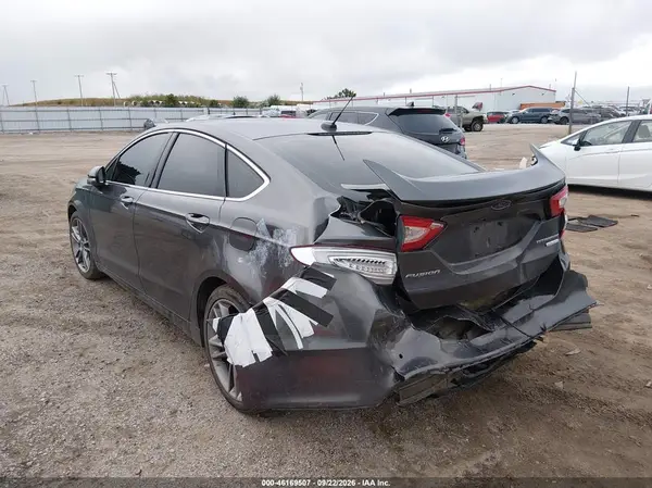 3FA6P0K90GR156654 — 2016 Ford Fusion, фото 3 с аукциона IAAI, Задняя часть