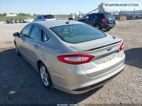 2016 Ford Fusion Hybrid Titanium VIN 3FA6P0RUXGR127205 фото 4