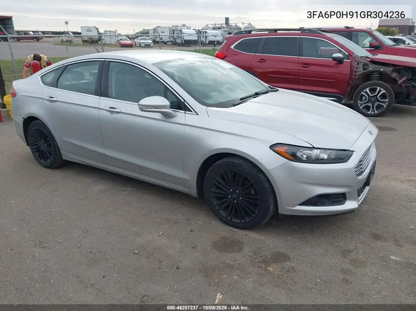 2016 Ford Fusion Se VIN 3FA6P0H91GR304236 фото 2