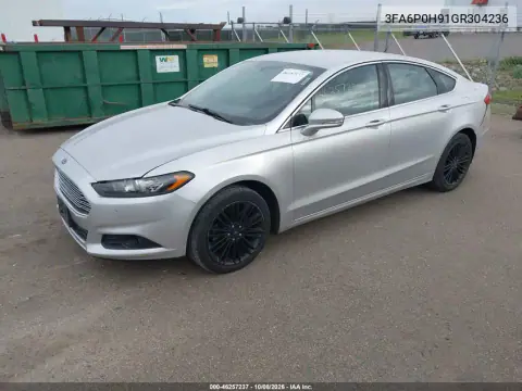 2016 Ford Fusion Se VIN 3FA6P0H91GR304236 фото 3