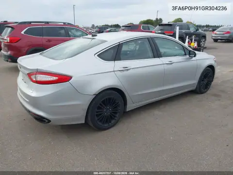 2016 Ford Fusion Se VIN 3FA6P0H91GR304236 фото 5