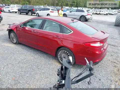2016 Ford Fusion Titanium VIN 3FA6P0K99GR113186 фото 4