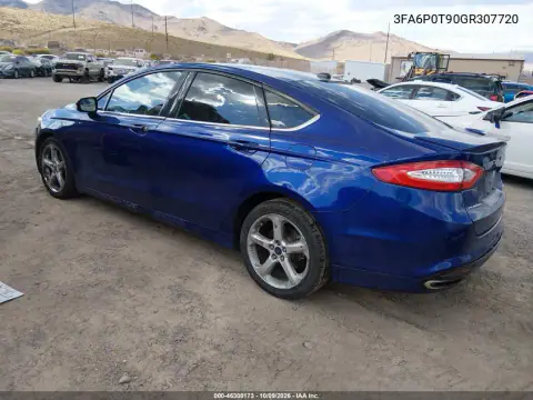 2016 Ford Fusion Se VIN 3FA6P0T90GR307720 фото 4