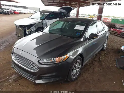 3FA6P0H75GR246890 — 2016 Ford Fusion, фото 3 с аукциона IAAI 16.10.2026, Задняя часть