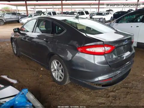 3FA6P0H75GR246890 — 2016 Ford Fusion, фото 4 с аукциона IAAI 16.10.2026, Задняя часть
